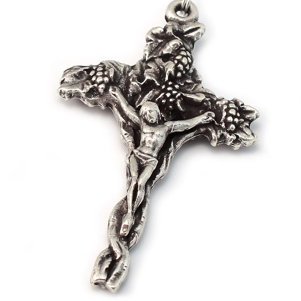 Fatima Immaculate Heart Wooden Rosary - Image 2