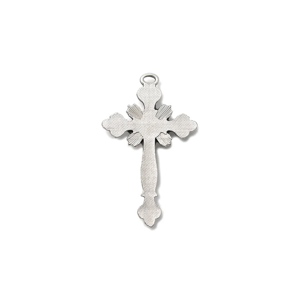 Mary's Motherly Love Pearl Holy Eucharist Rosary - Image 3